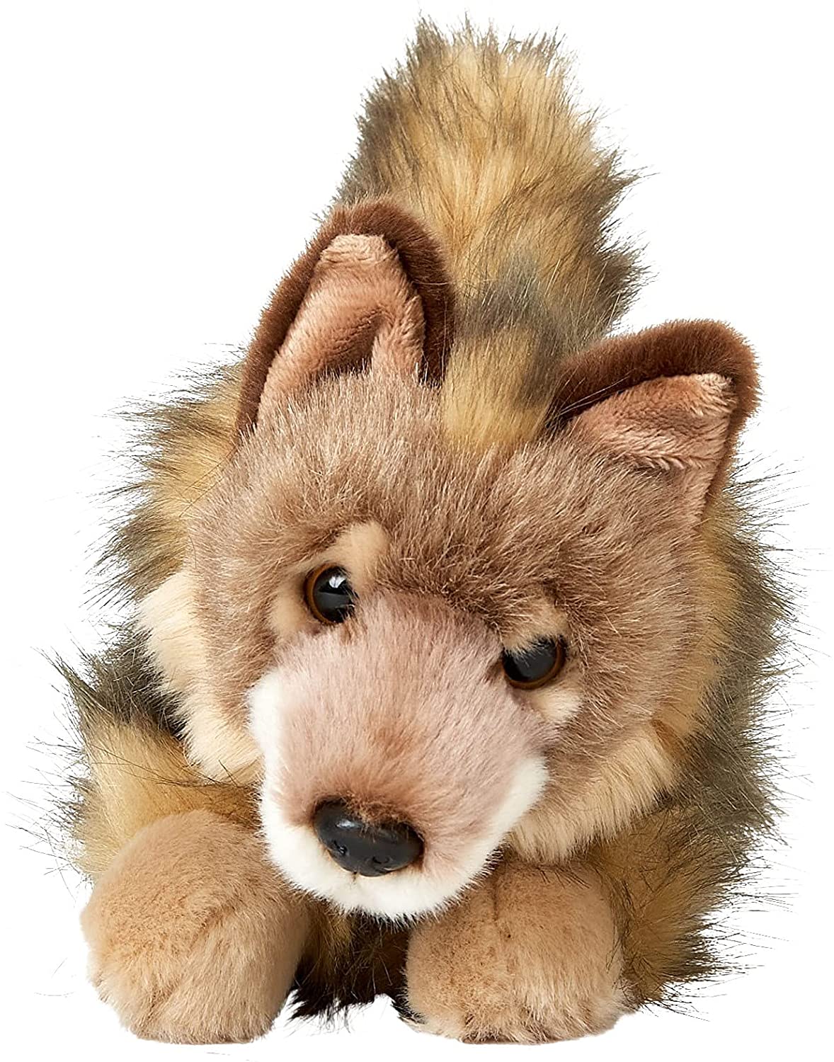 wolf cub, lying - 24 cm (length) 