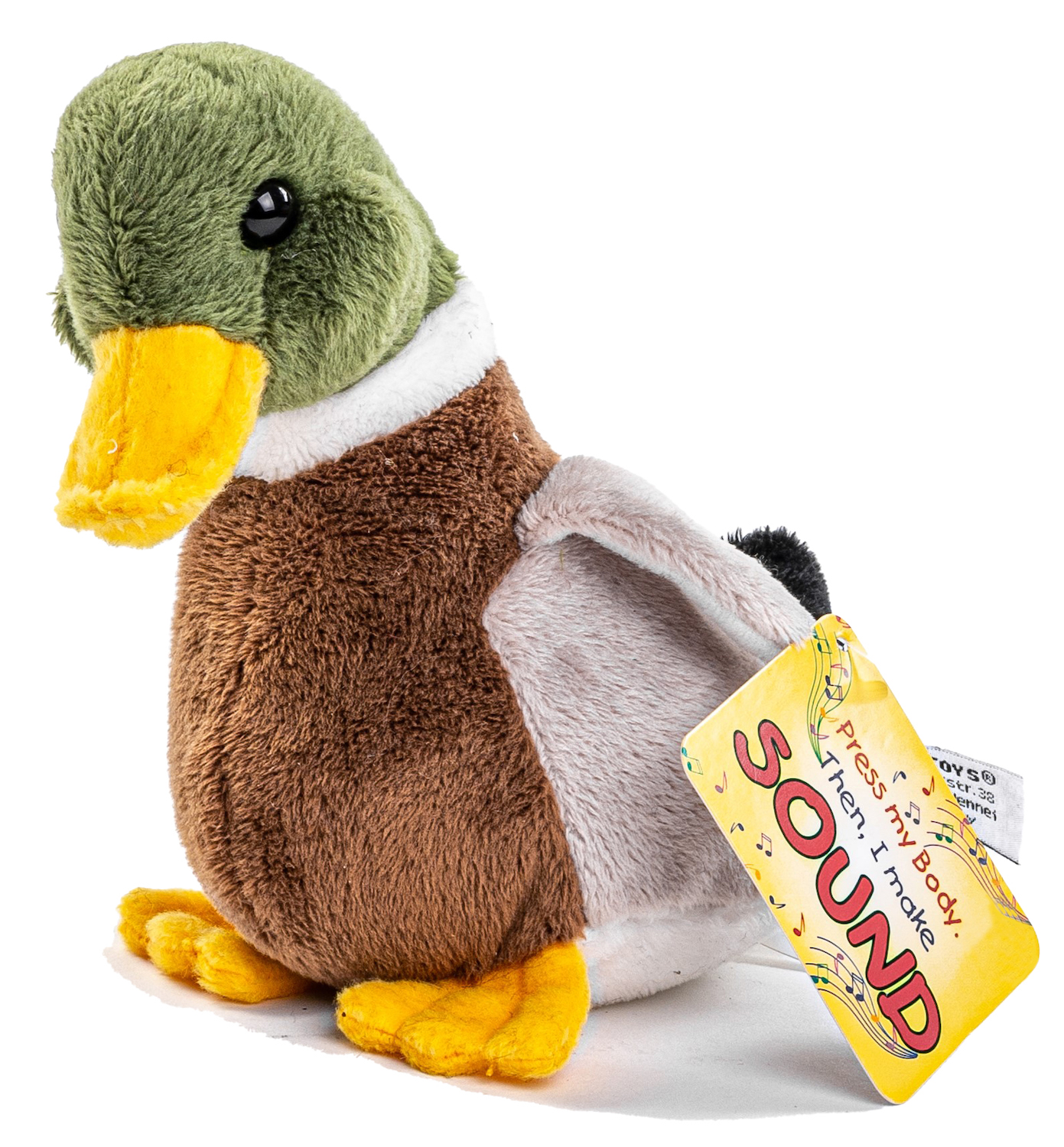 duck with voice - 16 cm (length) 